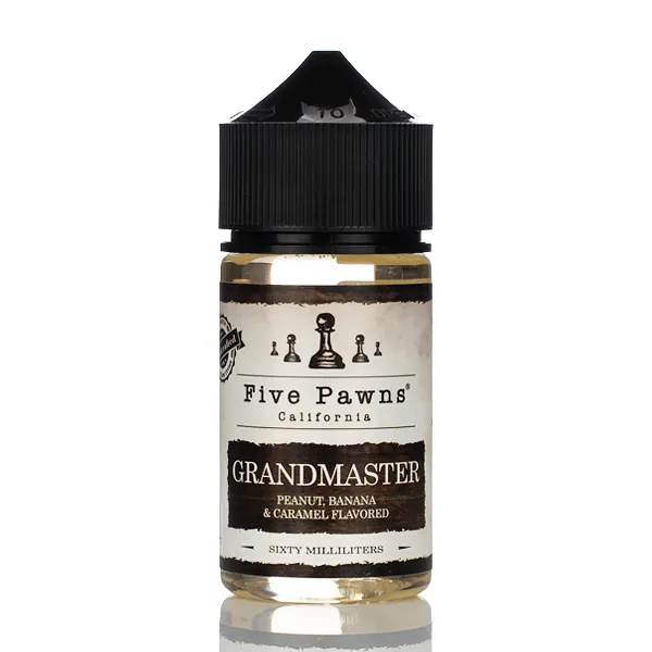 Five Pawns E-Liquid - No Nicotine Vape Juice - 60ml - Image 5