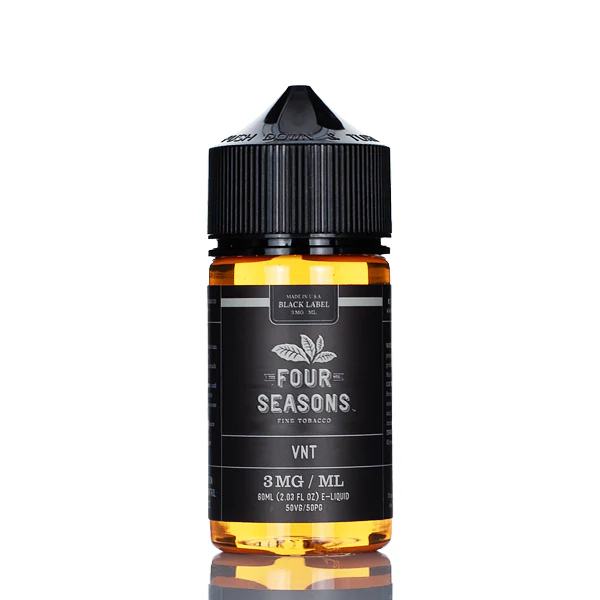Four Seasons E-liquids - Black Label - VNT - 60ml - Image 2