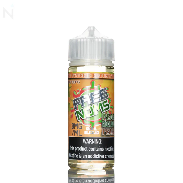 Freenoms - Pear Green Apple Peach - 120mL - Image 2