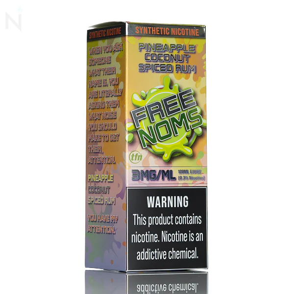 Freenoms - Pineapple Coconut Spiced Rum - 120mL - Image 3