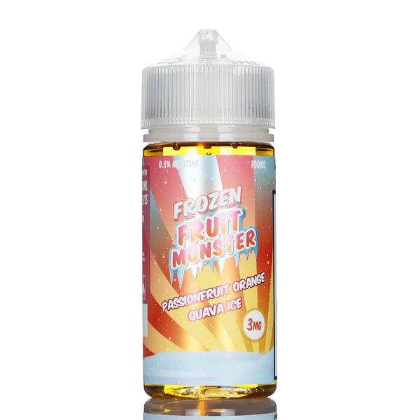 Frozen Fruit Monster - Passion Fruit Orange Guava Ice - 100mL - Image 3