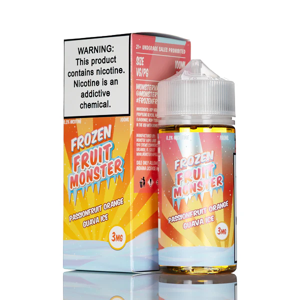 Frozen Fruit Monster - Strawberry Banana Ice - 100mL - Image 3