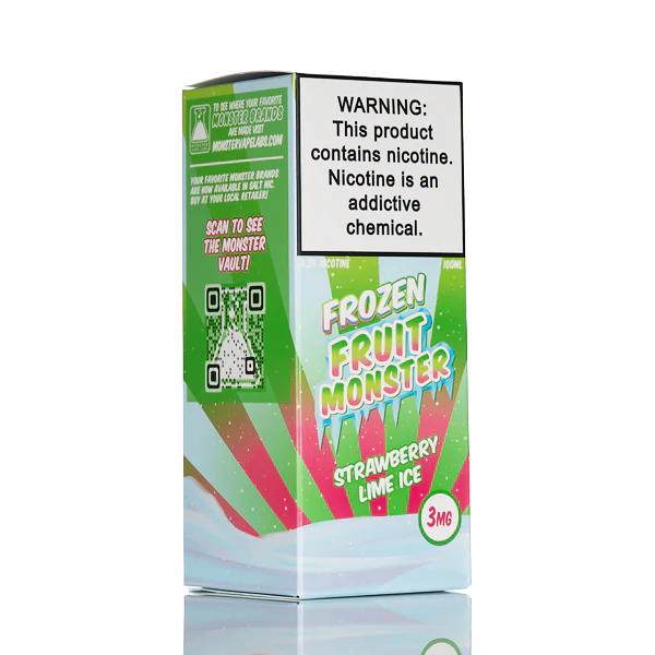 Frozen Fruit Monster - Strawberry Lime Ice - 100mL - Image 3