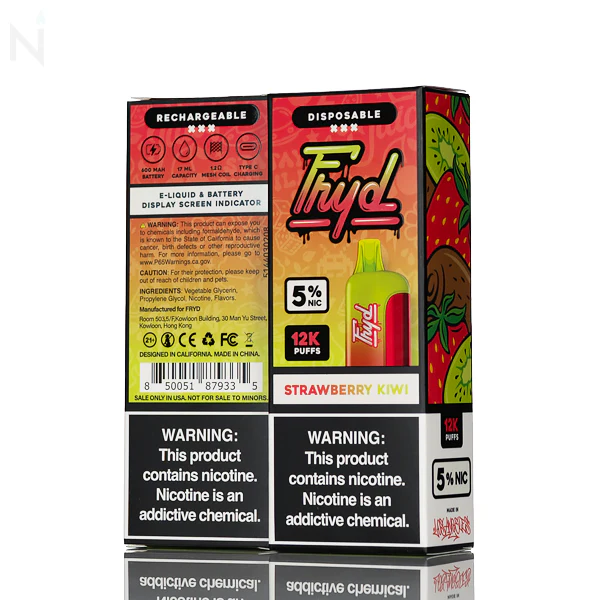 FRYD 12K 12000 Puffs Disposable Vape - 17mL - Image 10