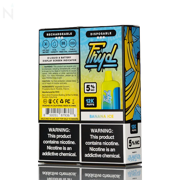 FRYD 12K 12000 Puffs Disposable Vape - 17mL - Image 4