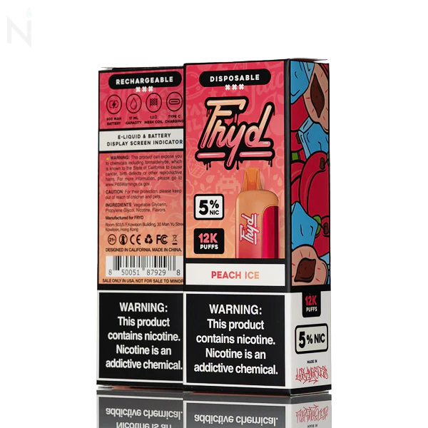 FRYD 12K 12000 Puffs Disposable Vape - 17mL - Image 7
