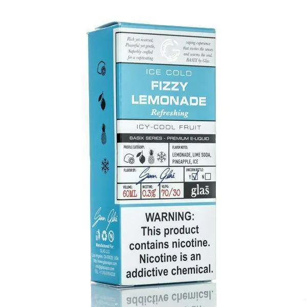 BSX Vapor E-Liquid - Fizzy Lemonade - 60ml - Image 3