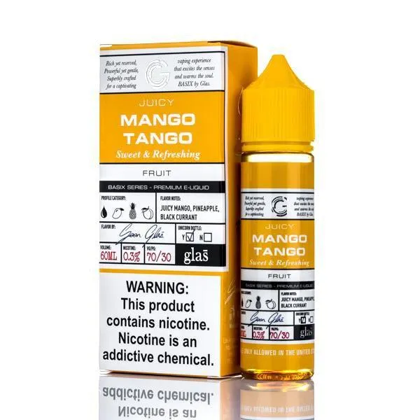 BSX Vapor E-Liquid - Juicy Mango Tango - 60ml
