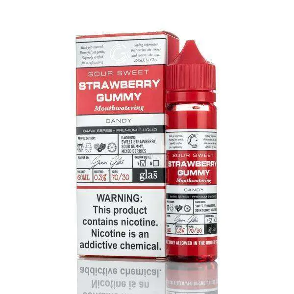 BSX Vapor E-Liquid -Strawberry Blast - 60ml
