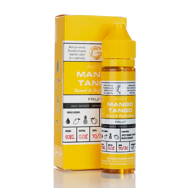 BSX Vapor - No Nicotine Vape Juice - 60ml - Image 9