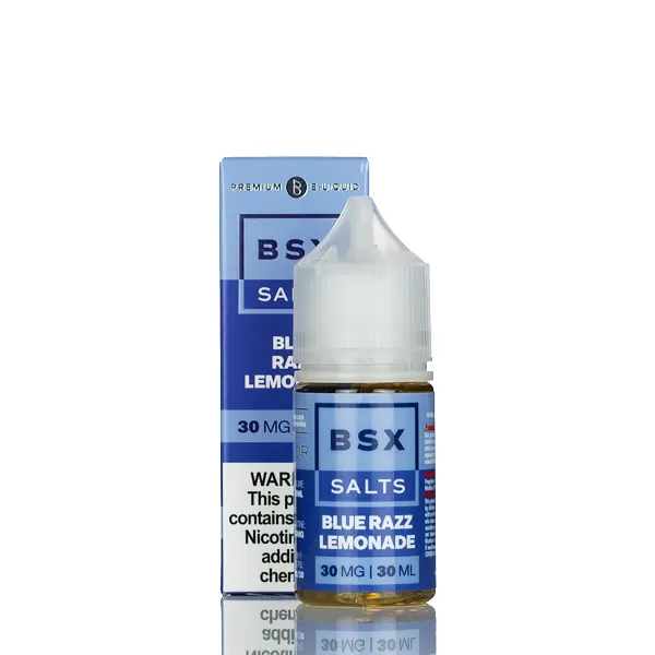 BSX Vapor Salt Nic  - Blue Razz Lemonade - 30ml - Image 2