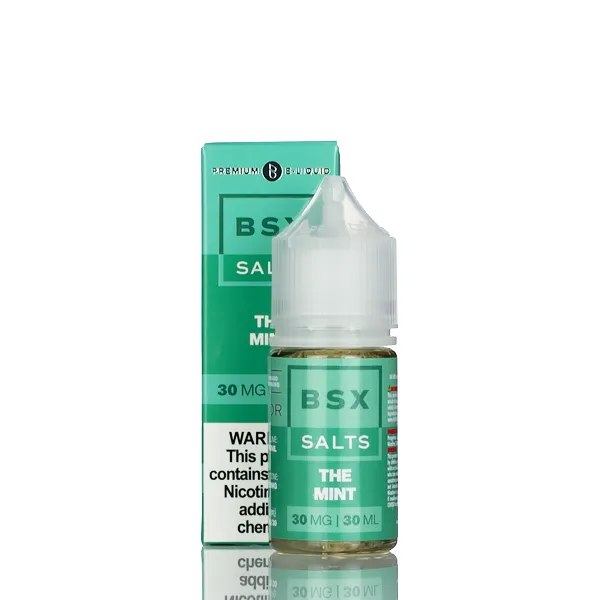 BSX Vapor Salt Nic - The Mint - 30ml - Image 2