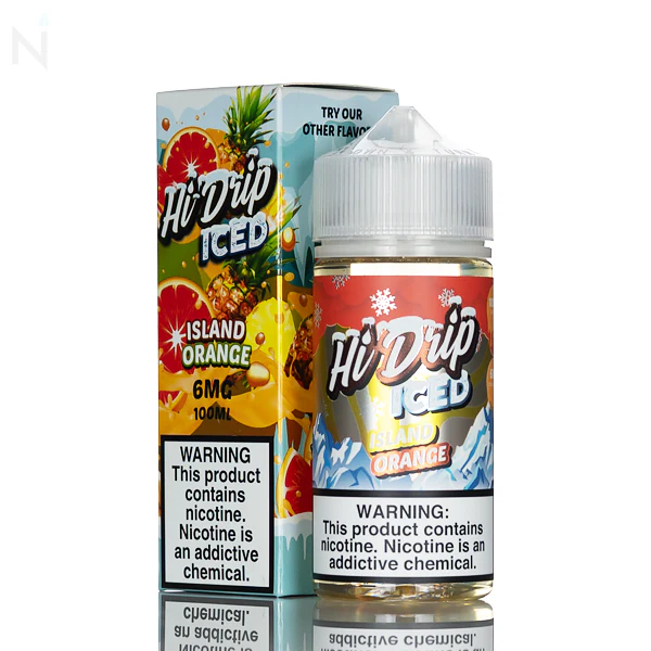 Hi Drip Iced - Island Orange - 100ml