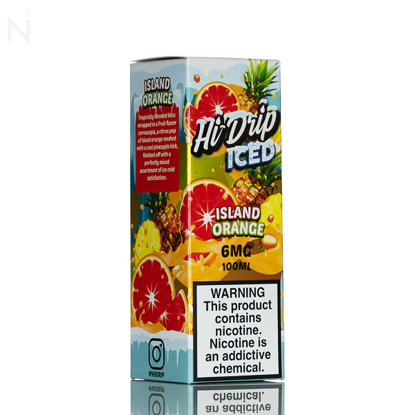 Hi Drip Iced - Island Orange - 100ml - Image 3