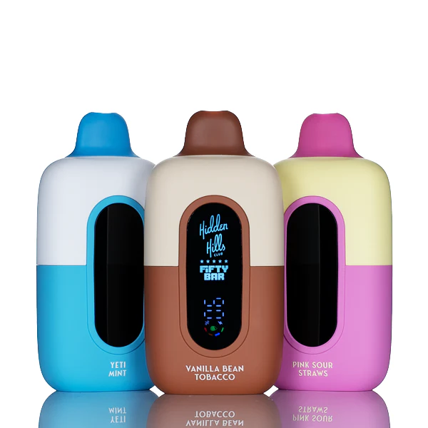 Hidden Hills x Fifty Bar 20k 20000 Puffs Disposable Vape - 16ML - Image 13