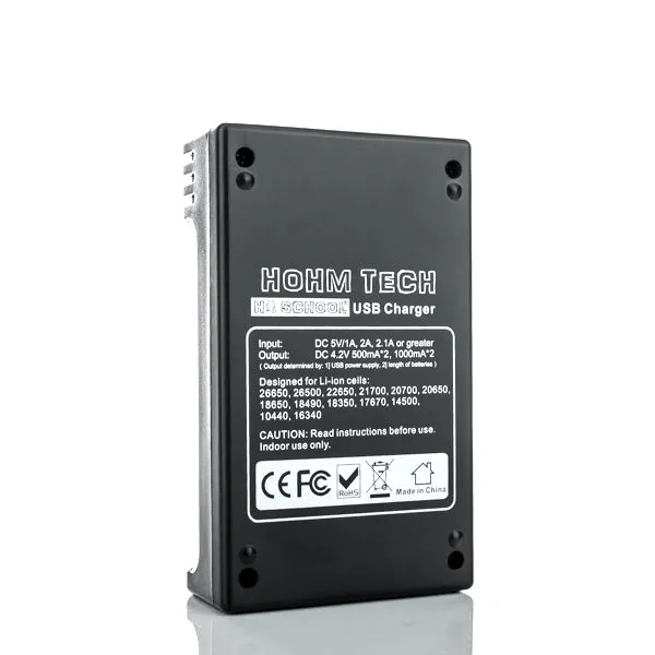 Hohm Tech Hohm School 2 Bay Battery Charger - Image 5