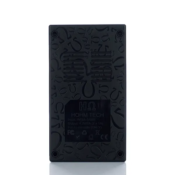 Hohm Tech Onyx Ohm 2A Matrix Display Battery Charger - 2 Bay - Image 4