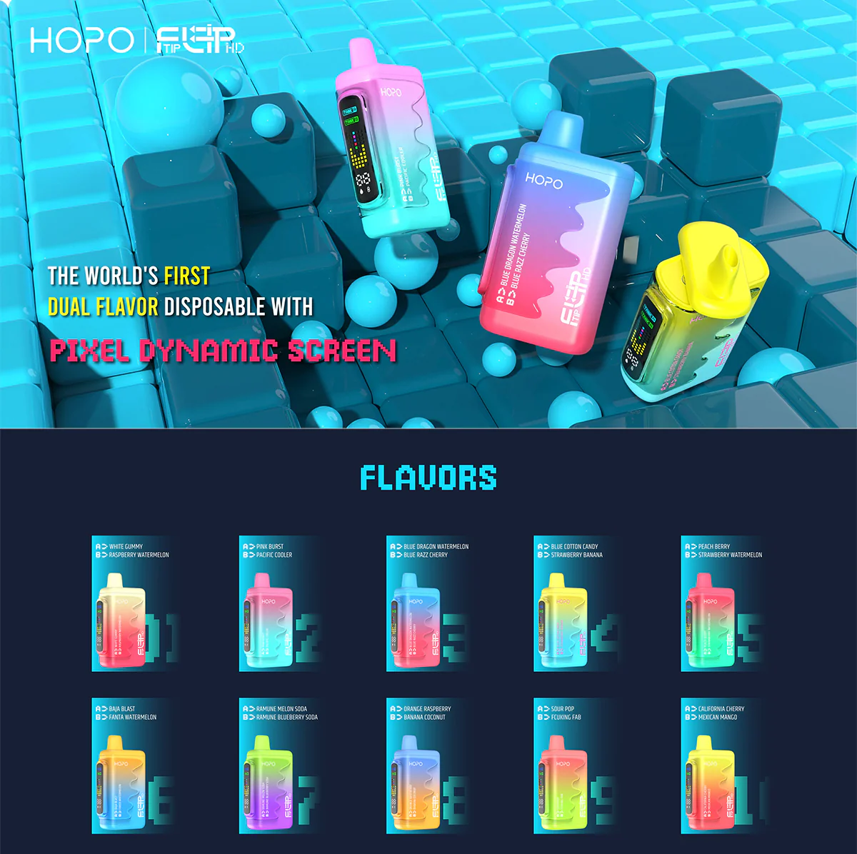 Hopo Flip Dual Favors 16k