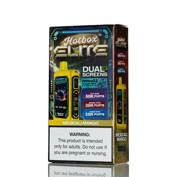 Hotbox Elite 50K 50000 Puffs Disposable Vape - 30mL - Image 10