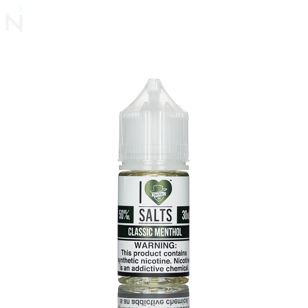 Mad Hatter Juice - I Love Salts TFN - Classic Menthol - 30ml