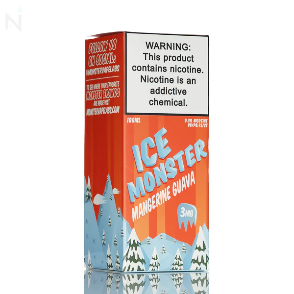 Ice Monster E-Liquid - Mangerine Guava 100ml - Image 3