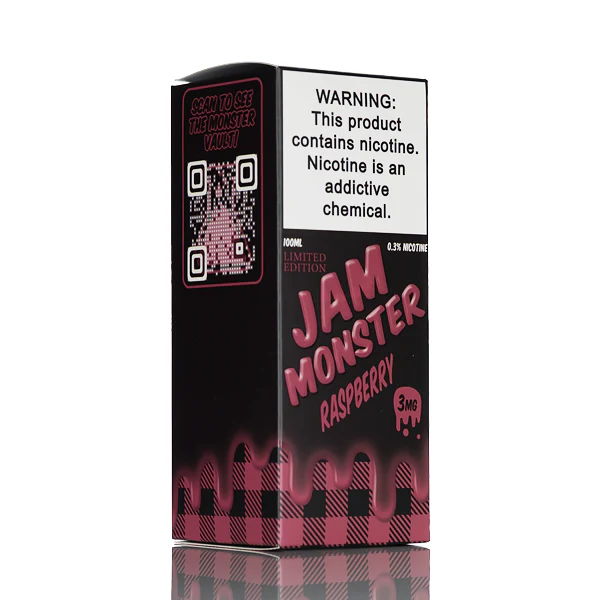Jam Monster - Raspberry - 100mL - Image 3