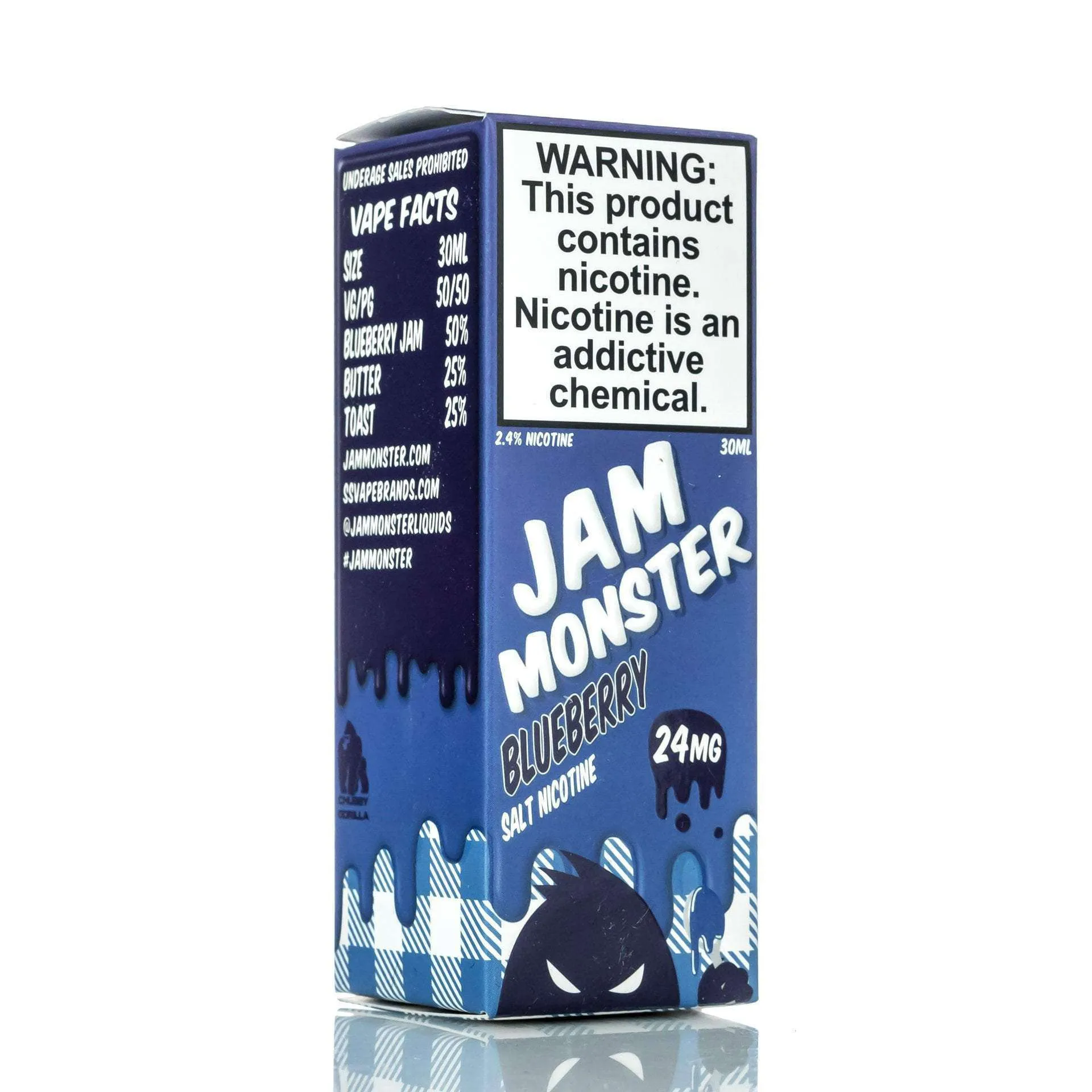 Jam Monster Salts - Blueberry Jam - 30ml - Image 3