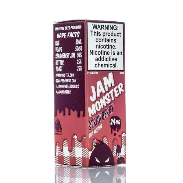 Jam Monster Salts - Strawberry Jam - 30ml - Image 3