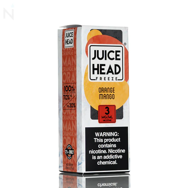 Juice Head E-Liquid - Orange Mango Freeze - 100ml - Image 3