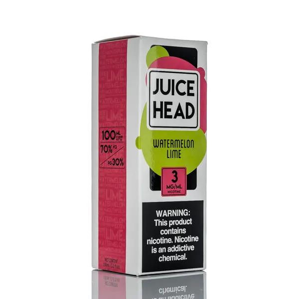 Juice Head E-Liquid - Watermelon Lime - 100ml - Image 2
