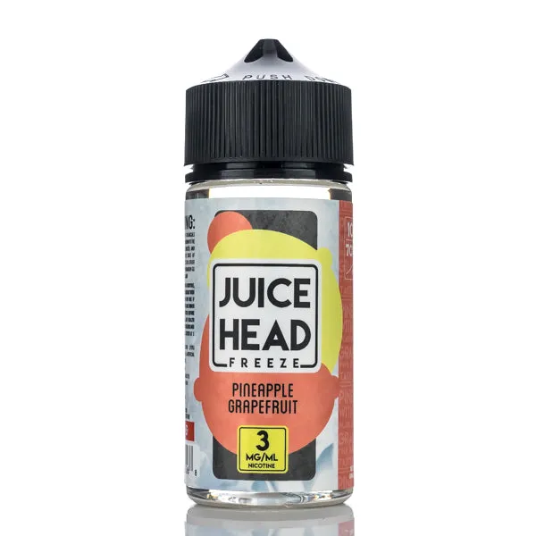 Juice Head Freeze E-Liquid - Pineapple Grapefruit Freeze - 100ml - Image 3