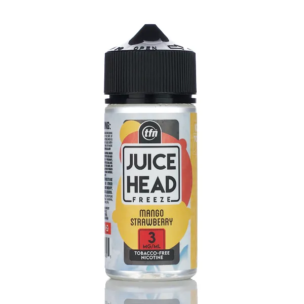 Juice Head TFN E-Liquid - Mango Strawberry Freeze- 100ml - Image 2