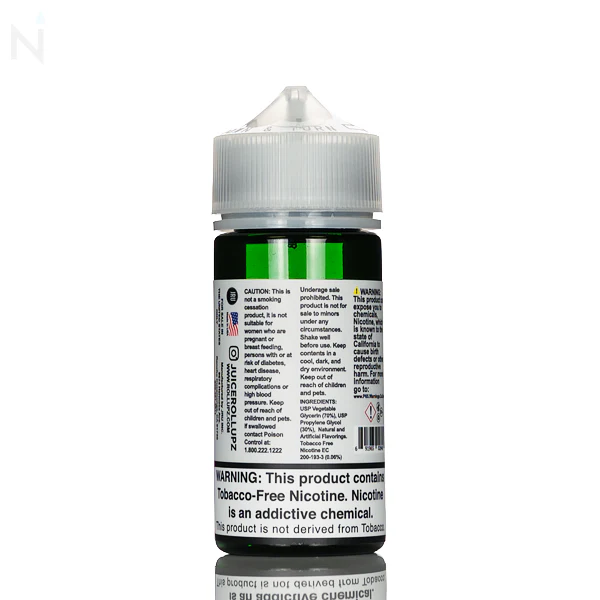 Juice Roll Upz E-Liquid - Grape Frozty - 100mL - Image 2