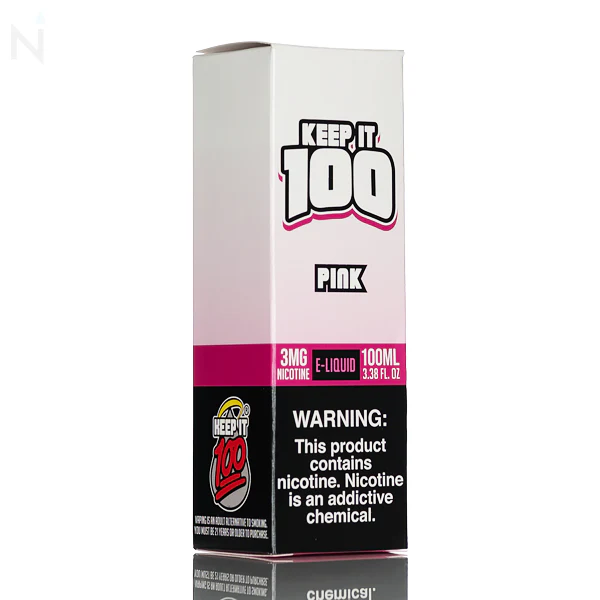 Keep It 100 - Pink - 100mL - Image 3