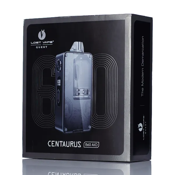 Lost Vape Centaurus B60 60W LiPo Boro Box Mod AIO Kit (DISCONTINUED) - Image 11
