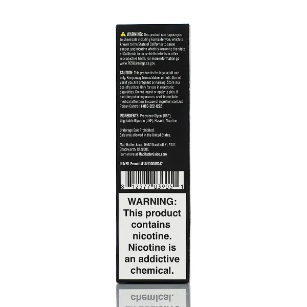 Mad Hatter Juice - Blood Orange Mango ICE - 60ml - Image 4