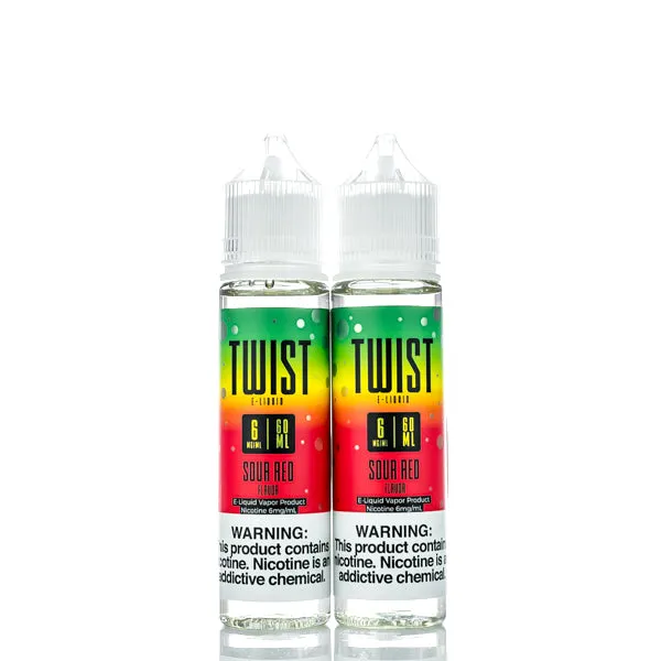 Twist E-Liquids - Sour Red - 120ml - Image 2