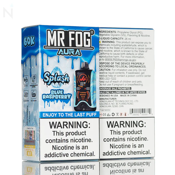 Mr Fog Aura Splash Edition 60K Disposable - 26mL - Image 2
