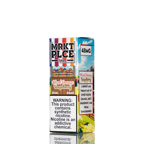 MRKT PLCE Nic Salt - Blood Orange Tangoberry - 30mL - Image 3