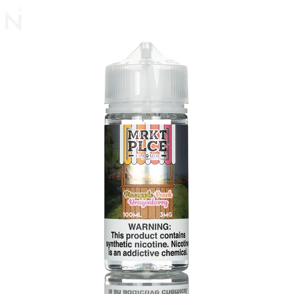 MRKT PLCE E-Liquid - Pineapple Peach Dragonberry - 100mL - Image 2