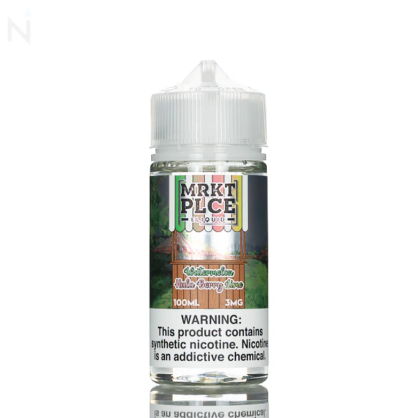 MRKT PLCE E-Liquid - Watermelon Hula Berry - 100mL - Image 2