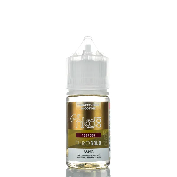 NKD 100 Salt E-Liquid - Euro Gold - 30ml - Image 2
