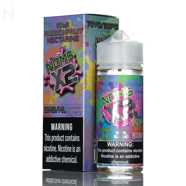 NOMS X2 - Kiwi Passion Fruit Nectarine - 120mL