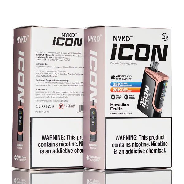NYKD Icon 35k 35000 Puffs Disposable Vape - 22mL - Image 10