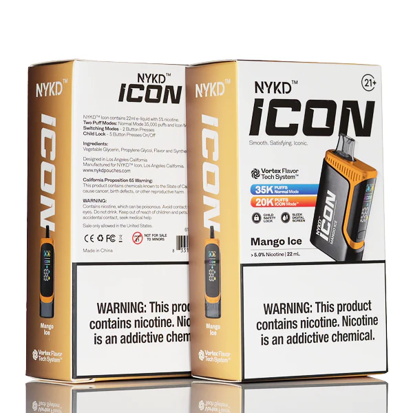 NYKD Icon 35k 35000 Puffs Disposable Vape - 22mL - Image 11