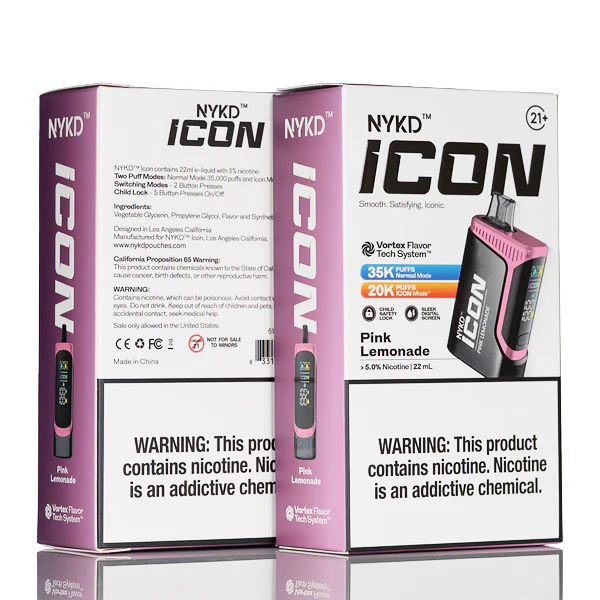 NYKD Icon 35k 35000 Puffs Disposable Vape - 22mL - Image 12