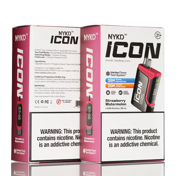 NYKD Icon 35k 35000 Puffs Disposable Vape - 22mL - Image 14