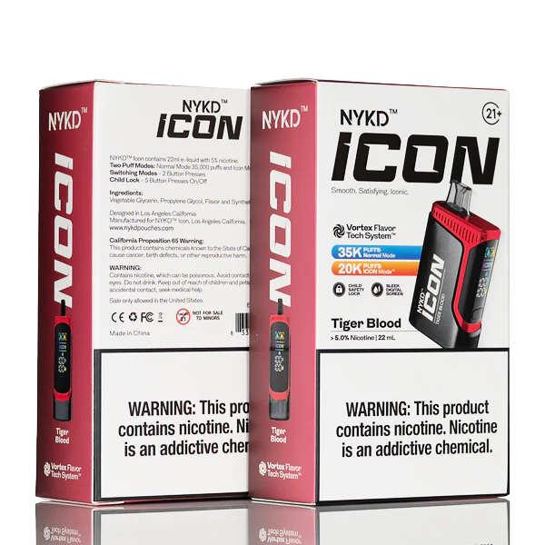 NYKD Icon 35k 35000 Puffs Disposable Vape - 22mL - Image 16