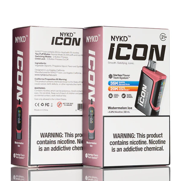 NYKD Icon 35k 35000 Puffs Disposable Vape - 22mL - Image 17