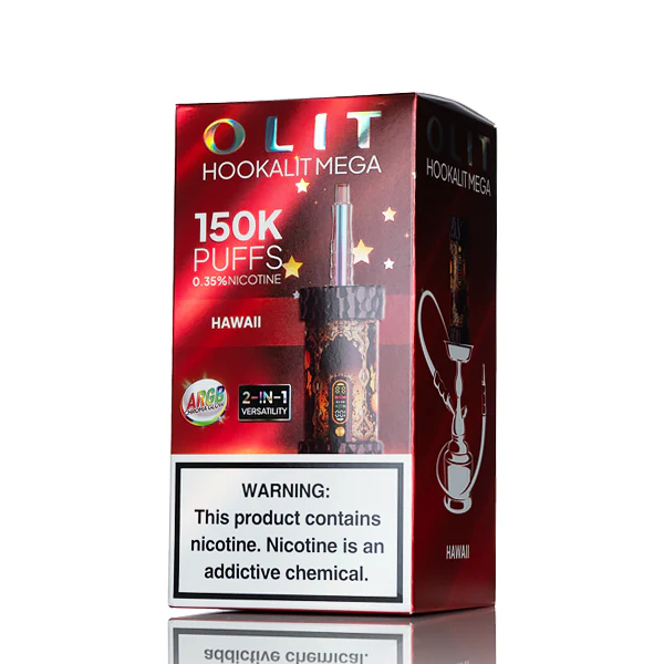 Olit Hookalit Mega 150K 150000 Puffs Disposable - 80mL - Image 2